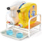 Laundry Detergent Holder, Liquid Detergent Organizer with Drip Tray for Laundry Room Organization (White)