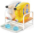 Laundry Detergent Holder, Liquid Detergent Organizer with Drip Tray for Laundry Room Organization (White)