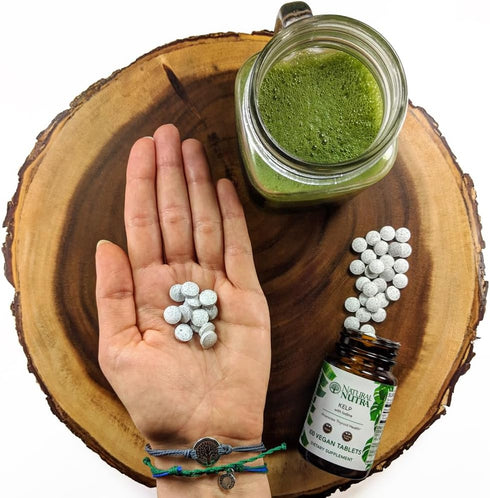 Natural Nutra Kelp Iodine Supplement, 225 mcg, 100 Tablets, Vegan Sea Kelp for Brain Health & Immune Support