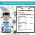 40-in-1 Brain Booster Supplements, Natural Nootropic Brain Support with DMAE, Bacopa Monnieri, 120 V Capsules