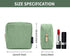 MAGEFY Small Makeup Bag, Mini Cosmetics Bag for Purse, Corduroy Cute Pouch for Women