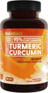 BioEmblem Turmeric Curcumin Supplement - Joint Support & Heart Health with Organic Turmeric Powder, 30-Day Supply