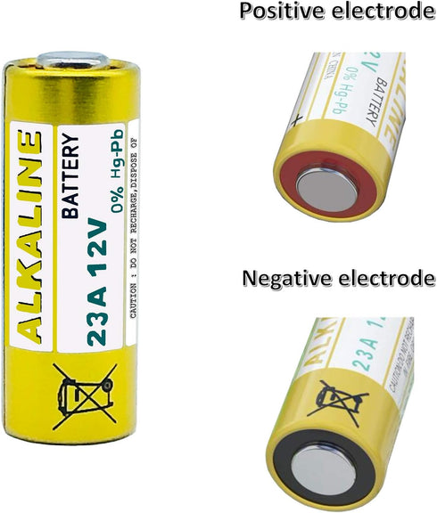 SKOANBE 5PCS 23A 12V Alkaline Battery, A23 L1028 MN21 12Volts Battery