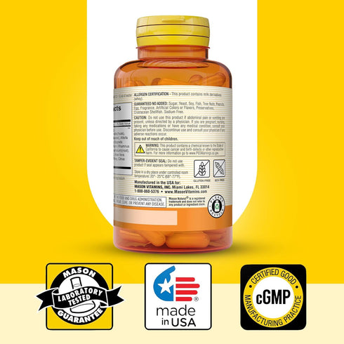 MASON NATURAL Herbal Colon Cleanser, 300 Day Supply, 3 Pack, Supports Digestive Health