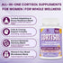 Uniisyunm 16 1 90 Cortisol Supplements for Women, IN Cortisol Detox for Women, with Magnesium, Ashwagandha, L-Theanine