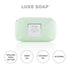 Zents Triple-Milled Luxe Bar Soap (Anjou Fragrance) | Moisturizing Soap with Organic Shea Butter