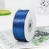Blue Ribbon - Solid Color Thin Satin Ribbon,1/8 inch x 100 Yards Double Face Gift Ribbon for Crafts by Capesaro
