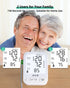 Blood Pressure Monitor for Home Use: AILE Machine with Large LCD Backlit Screen and Adjustable Comfort Cuff