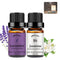 yethious Organic Jasmine Lavender Essential Oil Set for Diffuser & Aromatherapy