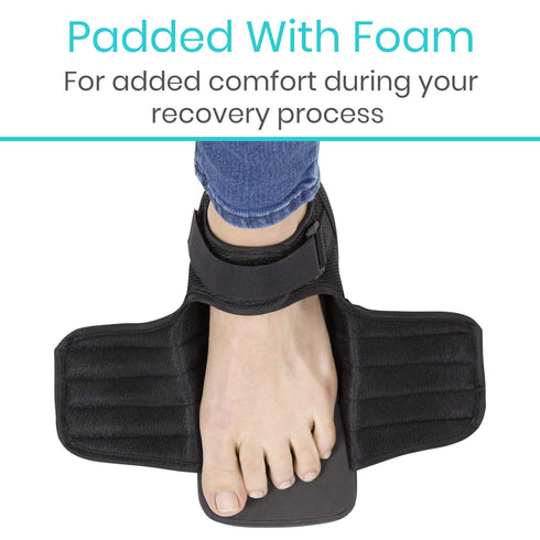 Vive Wedge Post-Op Shoe - Offloading Boot for Heel or Ankle Pain - Medical Foot Recovery for Bone or Soft Tissue