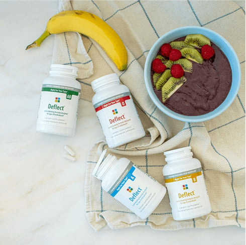 D'Adamo Personalized Nutrition Deflect Lectin Blocker - Blood Type O - 120 Vegetarian Capsules - Metabolism Booster
