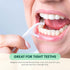 Floss Picks (6 Pack, 300 Pieces) Reusable Eco-Friendly Natural Bamboo Tooth Picks Flossers for Oral Care