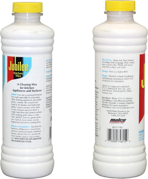 Kitchen Wax (2-Pack) | Ultimate Cleaner for Countertops, Appliances, Cabinets | Easy-to-Use for Shiny Surfaces
