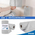Vnoss 100 Pack 11" 9", Microfiber Cleaning Cloth Roll, Tear Away Reusable Towels, X Ultra Absorbent & Lint Free Cloth