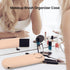 Silicone Makeup Brush Holder, Large Organizer Case with Anti-Fall Out Magnetic Closure, Portable Travel Bag for Women