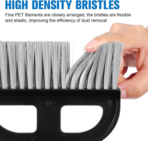 JHKNNK Set Set Mini Dustpan and Brush Compact Mini Broom Dustpan Plastic Nesting Design for Cleaning Desks, Keyboards