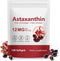 Xaarty Premium Astaxanthin 12mg, Natural Antioxidant Supplement for Eye, Joint, Skin Health,Microalgae Source,