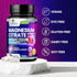 Magnesium Citrate Extra Strength 1000 mg - Chelated for Max Absorption, Non-GMO Magnesium Supplement for Muscle Health,