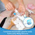 Trinkrittey 5 Pcs Toothbrush Covers Portable Toothbrush Head Protector Case Brush Pod Case Protective Plastic Clip