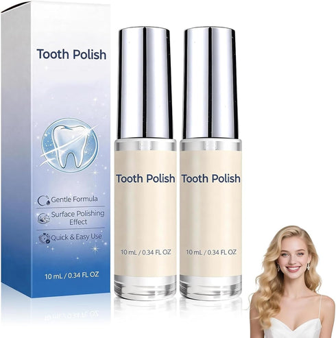 TRWLCFF Tooth Polish & Whitening Paint - Instant Visible Brightening, Gentle Formula, Portable