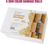 Self Adherent Wrap - Bulk Pack of 6, Athletic Tape Rolls for Ankle Sprains & Swelling