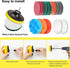 30 Piece Drill Brush Attachments Set, Scrub Pads & Sponge & Wire Brush for Drill, Power Scrubber Brush Kit