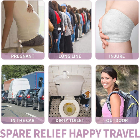 Female Urinal, Reusable Silicone Female Urination Device, Portable Urinal for Outdoor Activities, Pee Funnel