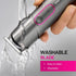 PRITECH Hair Trimmer for Women, Waterproof Bikini Trimmer for Wet & Dry Use