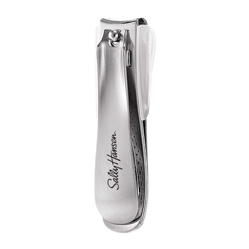 Sally Hansen Beauty Tools Toenail Clip W/Catcher - Control Grab, Professional Nail Clippers, Stainless Steel