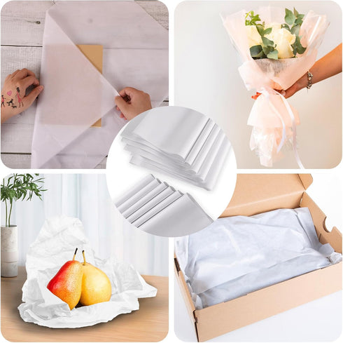 25 Sheets Acid-free Tissue Paper, 20 x 30 Inch Archival Wrapping Paper for Protecting Clothing and Linen Gifts