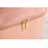 KITENROM Preppy Small Makeup Bag - Little Cosmetic Pouch Toiletry Organizer Case for Women (Root Pink)