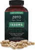 California Basics Extra Strength Fiber Supplements for Men (150 Count) - Vegan Daily Dietary Chia Flaxseed Psyllium Husk