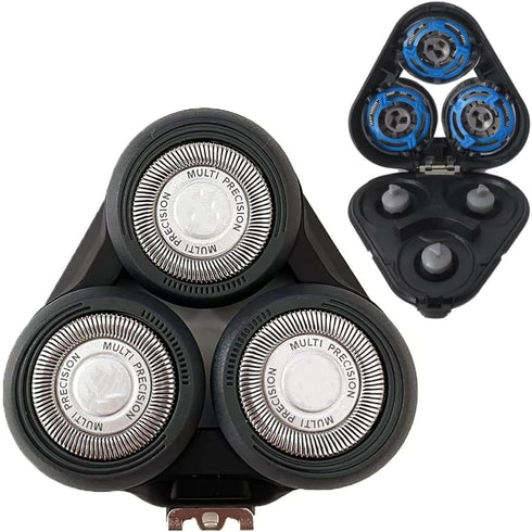 SH50 Replacement Heads Whole Head: Compatible with Philips Shaver Series 5000, 3 Count Replacement Blades for Razors
