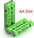 Pack of 12 AA 2000mAh Rechargeable Batteries, High Capacity Precharged 1.2V Ni-MH for Household Devices