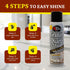 Surface,18oz.Can Countertop, Pack 2 Rock Doctor Granite Polish Spray and Polish Tile, Marble, Kitchen and Natural Stone