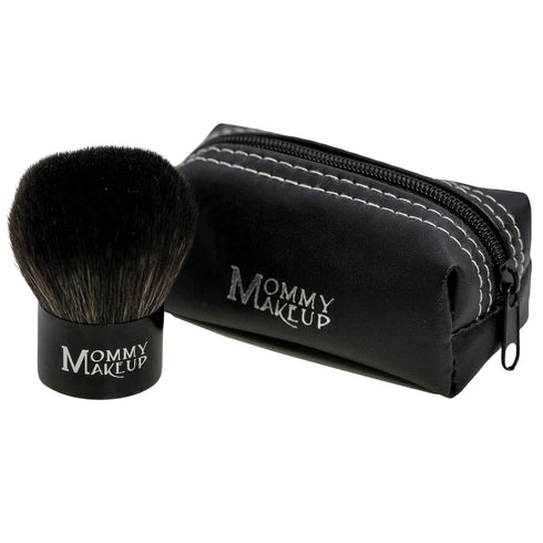 Kabuki Foundation Brush by Mommy Makeup, Premium Synthetic Vegan Bristles for Smooth & Flawless Application
