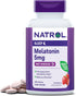 Natrol Sleep Melatonin 5mg Fast Dissolve Tablets - 200 Strawberry-Flavored Tablets, Nighttime Sleep Aid for Adults