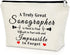 Sonographer Gifts Makeup Bag for Women, Appreciation Gift, Birthday Christmas Thanksgiving Travel Pouch