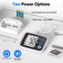 Upper Arm Blood Pressure Monitor, 2 Cuff Sizes, Automatic Digital BP Machine for Home Use