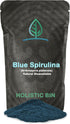 Blue Spirulina Powder, Organic Blue Green Algae Powder, 50 Grams, Supplements, Smoothies, & Baked Goods, Rich Source of