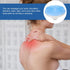 SECFOU Gua Sha Meridian Massage Brush for Back Neck Shoulder Relief, Multifunctional Blue Scraping Tool for Full Body