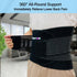 Back Wrap for Men & Women, Plus Size Back Brace Belt, Breathable Lumbar Support for Lower Back & Sciatica Pain Relief