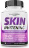Glutathione Whitening Pills, Skin Lightening Formula with Vitamin C, Dark Spot Remover