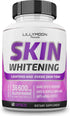 Glutathione Whitening Pills, Skin Lightening Formula with Vitamin C, Dark Spot Remover