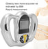 Handheld Body Fat Measuring Instrument, Digital Body Fat Tester with LCD Screen for Calorie and BMI Measurement