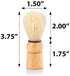 JUVITUS Shaving Brush - Boar Bristles & Wooden Handle - 6 Pack