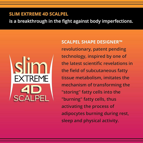 Slim Extreme 4D Scalpel Super Concentrated Serum for Reducing Fatty Tissue