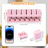 Yunolife 7-Day 1, Daily Pill Organizer, Weekly Time-a-Day Pill Box with Sliding Lid, Portable Travel Medicine Case