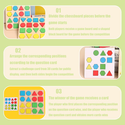 Puzzle Gifts for Elderly Dementia Patients, Memory Activities and Games for Elderly Dementia and Geometric Cognitive