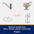 Wright's Silver Cleaner and Polish Cream, 8 Ounce, Ammonia Free, Gently Cleans Jewelry, Pewter, and Silver